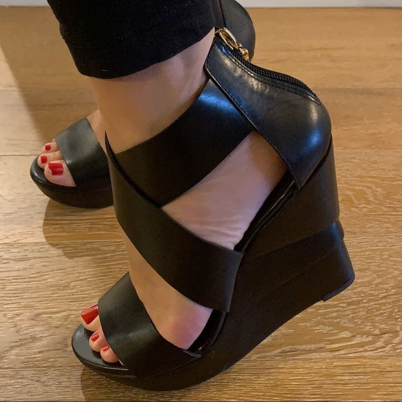 Diane Von Furstenberg Shoes - Opal wedge sandal by DVF used